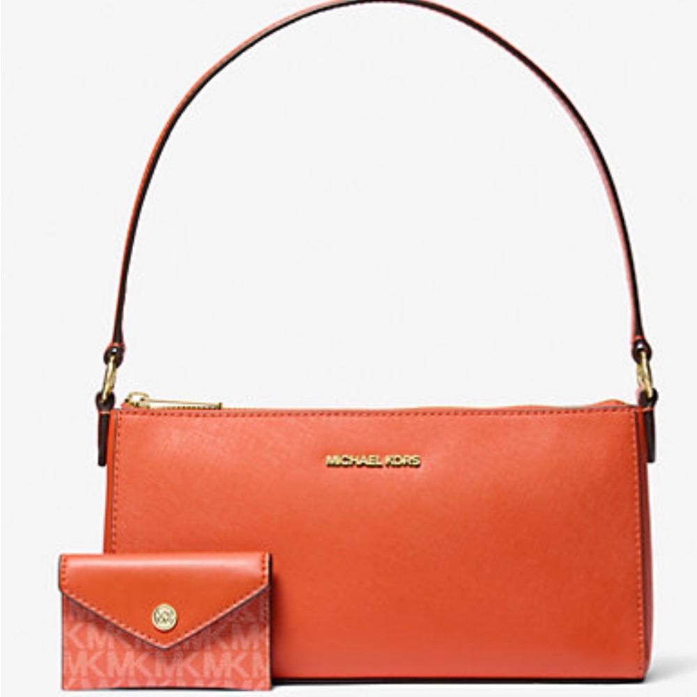 Michael Kors Vincent Pouchette with card case NWT